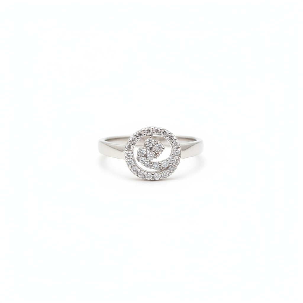 Radiant Spiral Ring